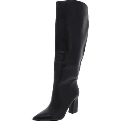 Женские черные сапоги до колена Steve Madden для шоу-бизнеса 8,5, средние (B,M) BHFO 6204