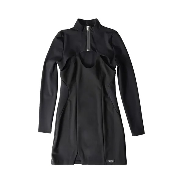 Платье Coperni Hybrid Suit Dress, черный