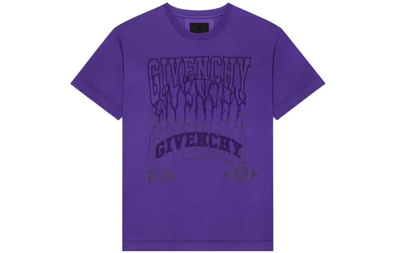 Футболка мужская фиолетовая Givenchy, фиолетовый