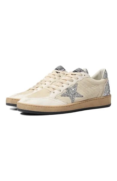 Комбинированные кеды Ball Star Golden Goose Deluxe Brand