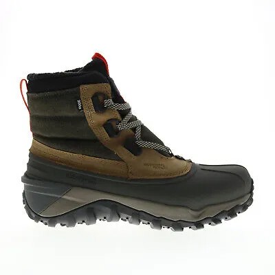 Wolverine Glacier Surge Insulated 7  W880310 Мужские серые резиновые сапоги на шнуровке