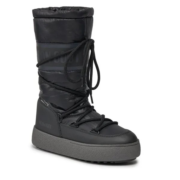 Ботинки Moon Boot LtrackHigh Nylon, черный