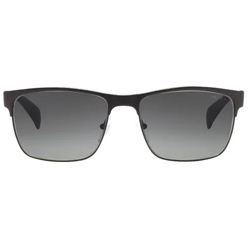 Солнцезащитные очки Prada, серый, черный