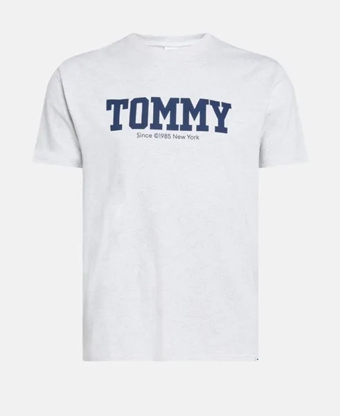 Футболка органик Tommy Jeans, серебряный