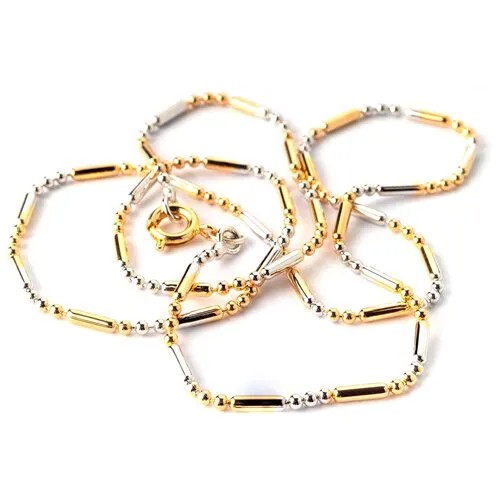 Цепь XUPING JEWELRY, длина 45 см, золотой, серебряный