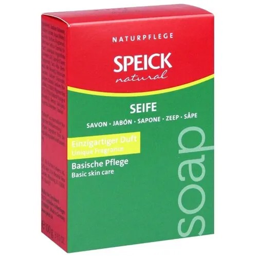 Мыло кусковое Speick натуральное, 100 г