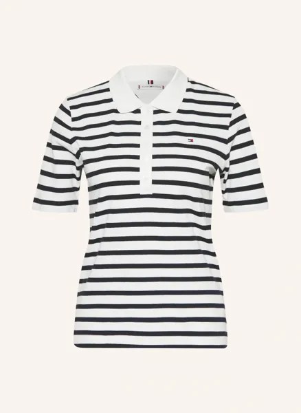 Рубашка-поло из пике Tommy Hilfiger, белый