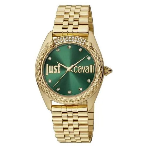 Наручные часы Just Cavalli JC1L195M0075, зеленый, золотой