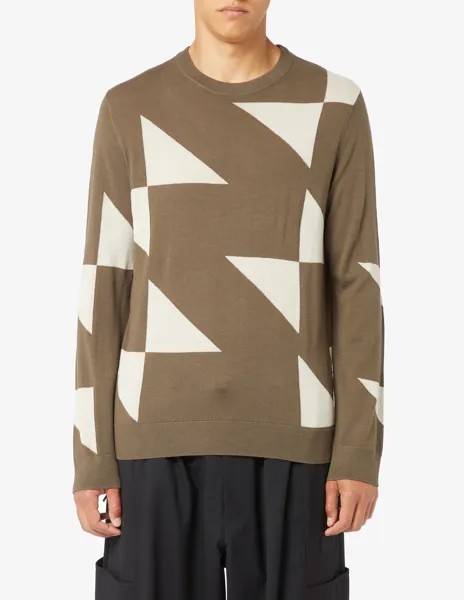 Джемпер F14 Emporio Armani, бежевый