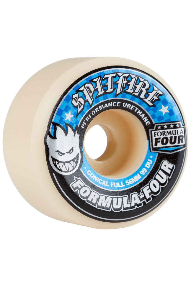 Колеса для скейтборда SPITFIRE Whl F4 Concl Full Blue 52 mm