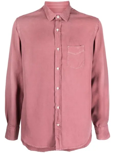 Officine Generale рубашка с длинными рукавами, красный