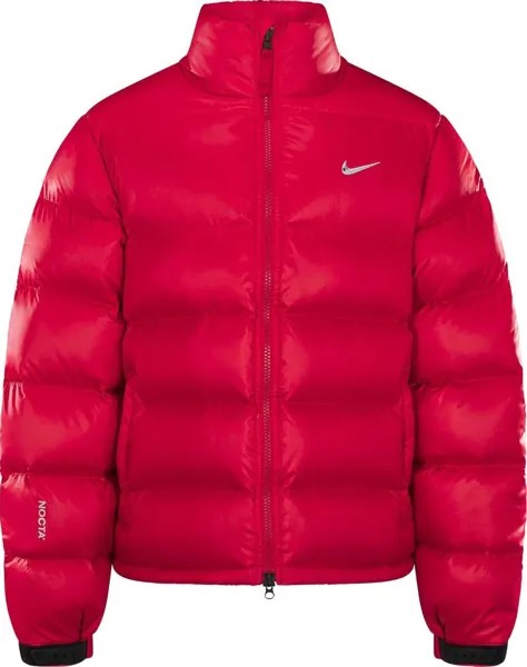 Пуховик Nike x NOCTA Sunset Puffer Jacket 'Red', красный