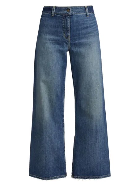 Эластичные широкие джинсы Megan с высокой посадкой Nili Lotan