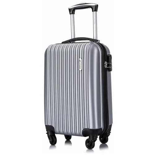 Умный чемодан L'case Krabi Krabi, 30 л, размер S, серый