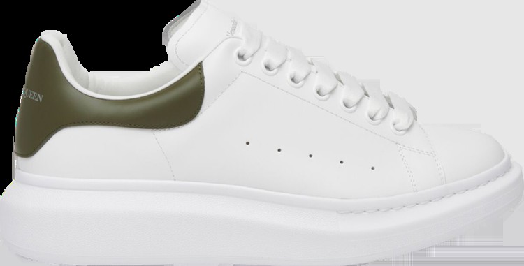 Кроссовки Alexander McQueen Oversized Sneaker 'White Khaki', белый