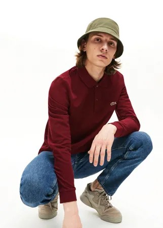 Мужское поло Lacoste L.12.21 Classic Fit с длинным рукавом