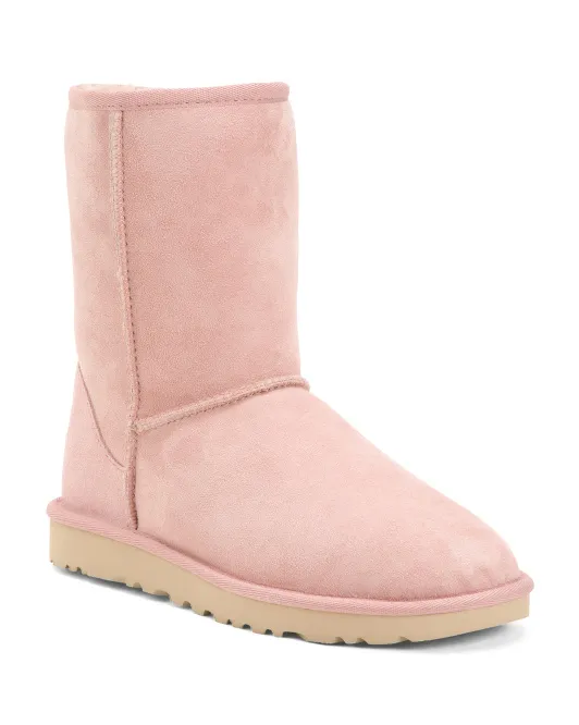 Замшевые классические короткие ботинки Ugg, цвет Shell