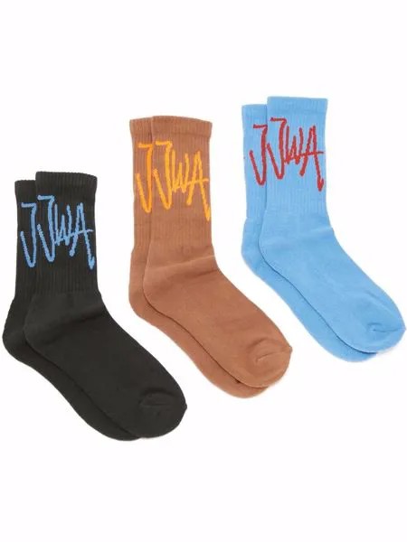 JW Anderson комплект носков с логотипом JWA