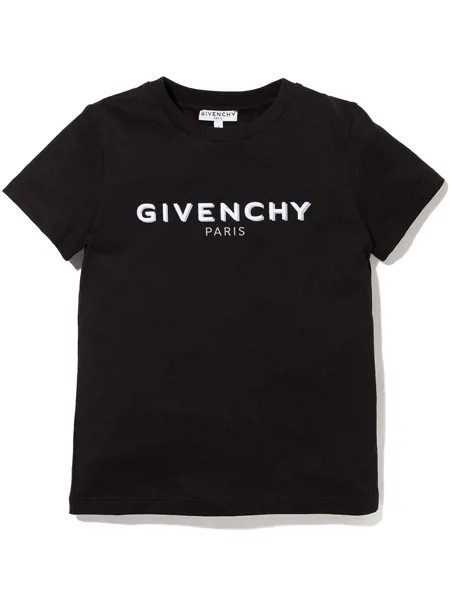 Givenchy Kids футболка с логотипом