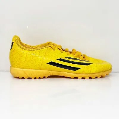Adidas Boys F5 Messi TF M25053 Желтые футбольные бутсы Размер 1,5