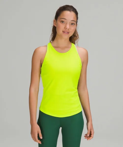 Майка Base Pace в рубчик Lululemon, желтый