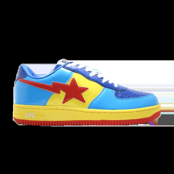 Кроссовки BAPE DC Comics x Bapesta FS-001 Low 'Wonder Women', синий