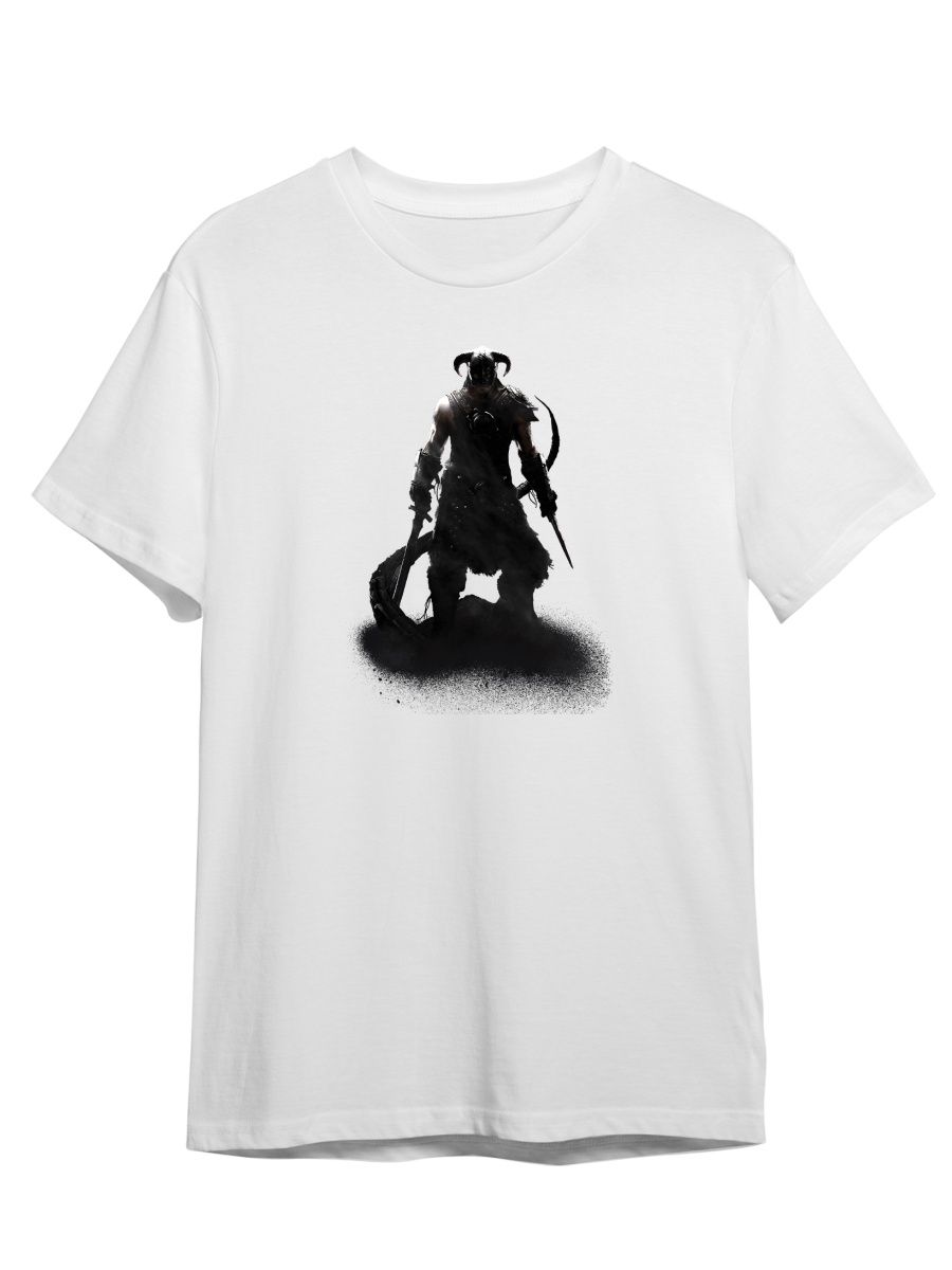 Футболка унисекс СувенирShop Skyrim/Скайрим/The Elder Scrolls 13 белая 5XL