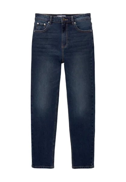 Джинсы-сигареты COMFORT PULL&BEAR, темно-синий