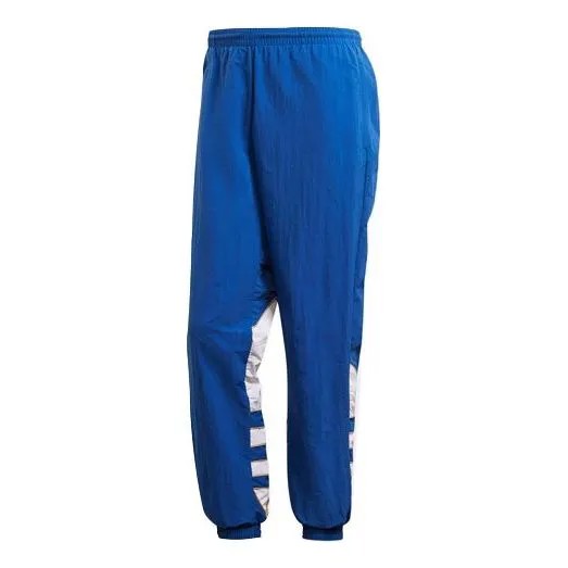 Спортивные штаны Men's adidas originals Colorblock Large Logo Loose Bundle Feet Sports Pants/Trousers/Joggers Royal Blue, синий