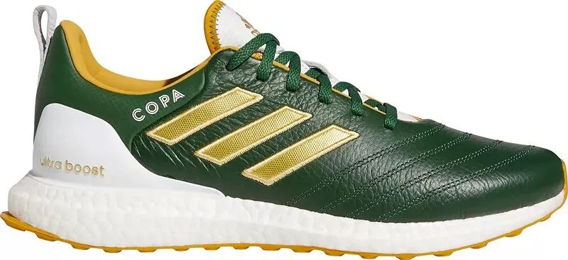 Мужские кроссовки Adidas Portland Timbers Ultraboost x COPA, темно-зеленый/золотой