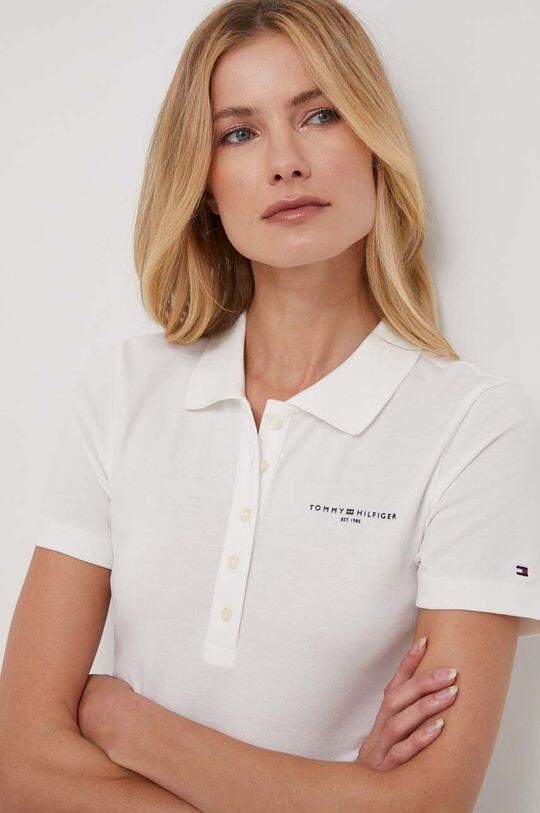Поло Tommy Hilfiger, белый