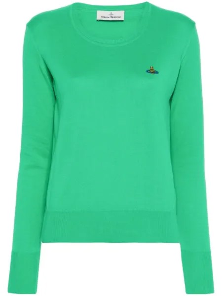 Джемпер Bea тонкой вязки Vivienne Westwood, зеленый