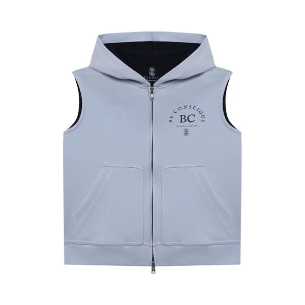 Хлопковый жилет Brunello Cucinelli
