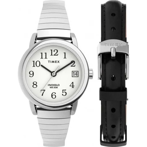 Наручные часы TIMEX Наручные часы Timex Easy Reader Box Set Women, серебряный