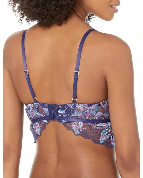 Бралетт Cosabella Paradiso Triangle Bralette, цвет Navy/Rani Pink