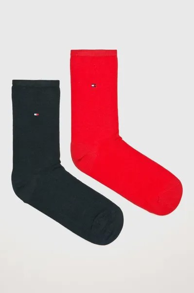 2 упаковки носков Tommy Hilfiger, красный