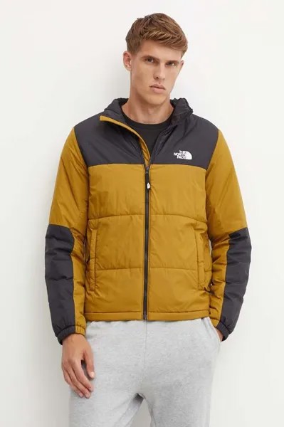Пуховик Gosei The North Face, зеленый
