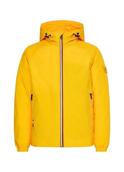 Желтое мужское пальто Tommy Hilfiger
