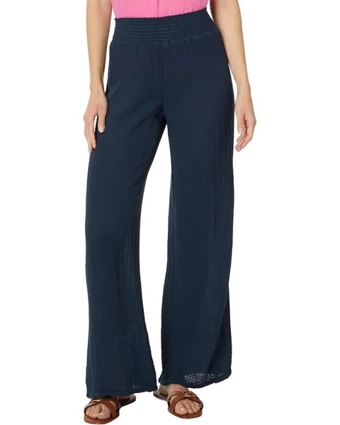 Брюки Michael Stars Susie Smocked Waist, цвет Nocturnal