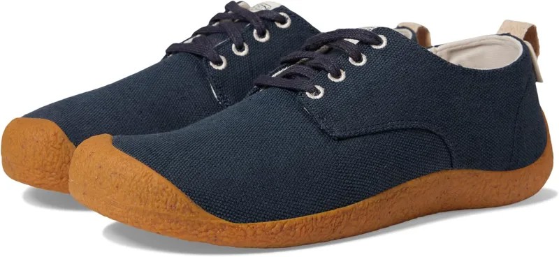 Кроссовки Mosey Derby Canvas KEEN, цвет Sky Captain/Sky Captain