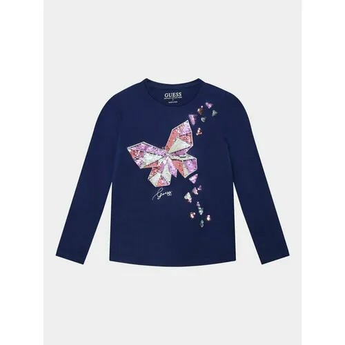 Лонгслив GUESS, размер 12Y [METY], синий