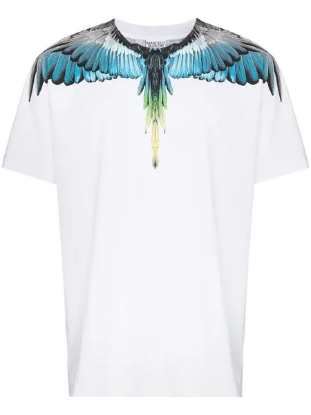 Marcelo Burlon County of Milan футболка с принтом Wings