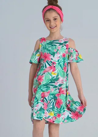 Платье текстильное для девочки