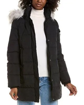 Женский пуховик Nautica из микрофибры, черный, Xs