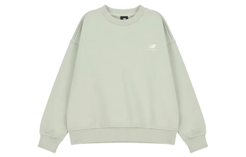 Свитшот женский светло-зеленый New Balance