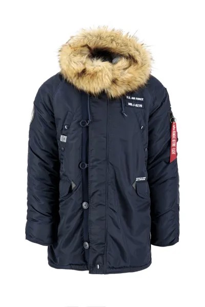 Зимняя куртка Alpha Industries N3B Airborne, синий