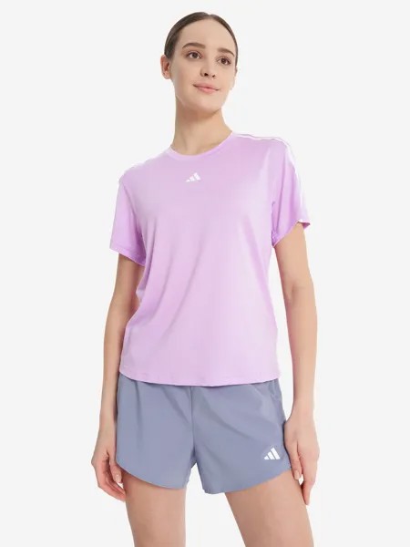 Футболка женская adidas, Фиолетовый