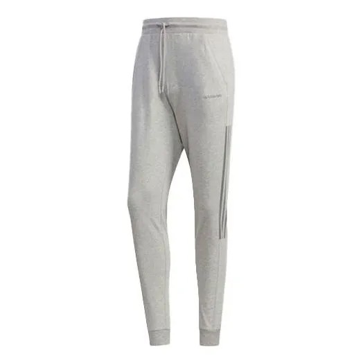 Спортивные штаны adidas neo Stripe Casual Bundle Feet Sports Long Pants Gray, серый