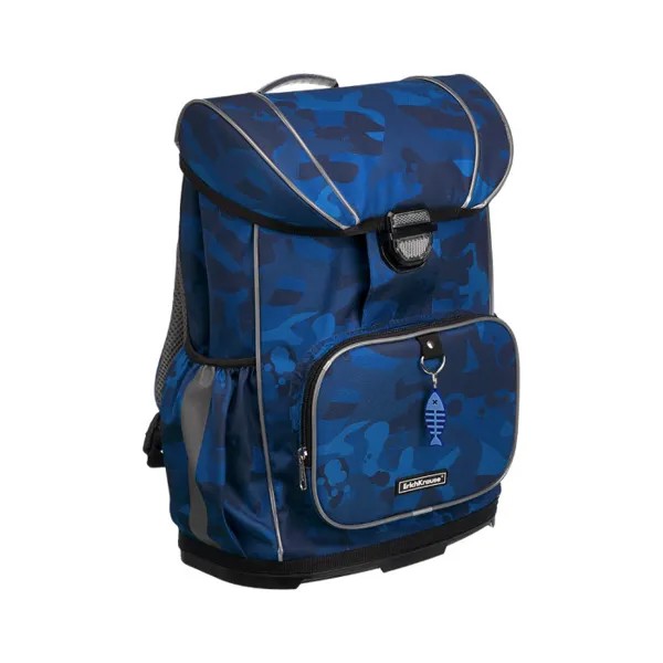 ErichKrause Ученический рюкзак с пластиковым дном ErgoLine Sea Camo 16 л