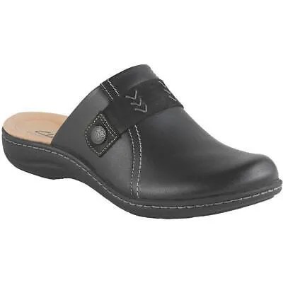 Женские туфли Clarks Laurieann Ella Dressy Leather Slip On Clogs BHFO 7314